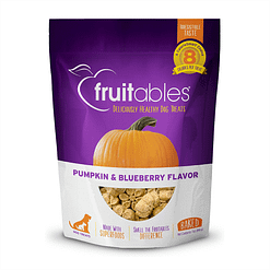 Fruitables Pumpkin & Blueberry Dog Treat 7oz