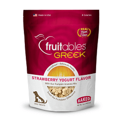 Fruitables Greek Strawberry Yogurt Dog Treat 7oz