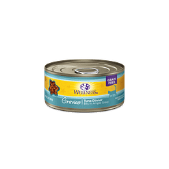 Wellness Gravies: Tuna Dinner Cat Food 3oz