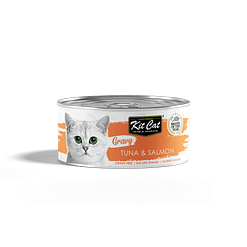 Kit Cat Gravy Tuna & Salmon 70g