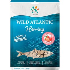 Singapaw Wild Atlantic Herring With Strawberry Grain-Free Air-Dried Dog Treats 80g