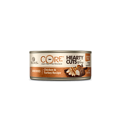 Wellness Core Hearty Cuts in Gravy for Cat – Shredded Chicken & Turkey 5.5oz