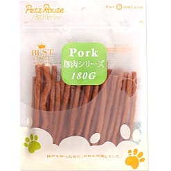 Petz Route Pork Jerky Dog Treat 180g