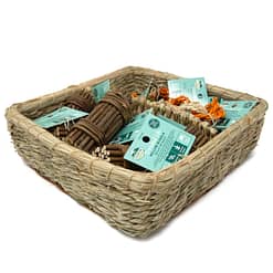 Oxbow Enriched Life - Twisty Rings & Willow Bundle Basket for Small Animals