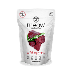 MEOW Freeze Dried Raw Wild Venison Cat Treats 50g