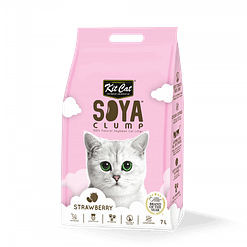 Kit Cat Soya Clump Soybean Litter 7L (Strawberry)