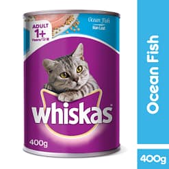 Whiskas Can Cat Food Wet Food Ocean Fish 400g