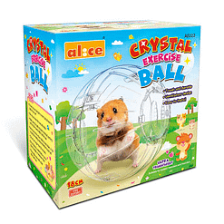 PKAE222 - Crystal Exercise Ball for Hamster 18cm