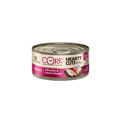 Wellness Core Hearty Cuts in Gravy for Cat – Shredded Whitefish & Salmon 5.5oz