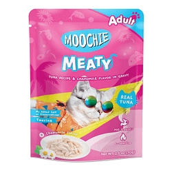 Moochie Meaty Tuna Recipe & Chamomile Flavor in Gravy 70g