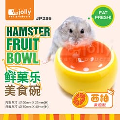 PKJP286 - Hamster Fruit Bowl - Grapefruit