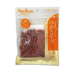 Petz Route Lamb Twisted Sticks Dog Treat 180g