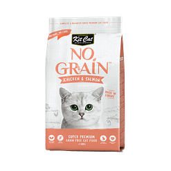 Kit Cat No Grain Dry Cat Food Chicken & Salmon