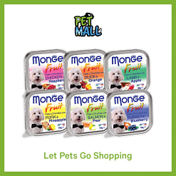 Monge Fruits Pate & Chunkies Wet Dog Food 100g