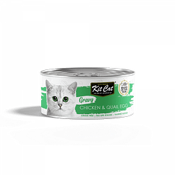 Kit Cat Gravy Chicken & Quail Egg 70g