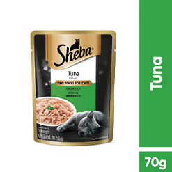 Sheba Pouch Cat Food Wet Food Tuna 70g