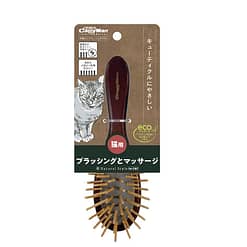 CattyMan Natural Style Wooden Pin Brush for Cats