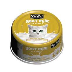 Kit Cat Goat Milk Gourmet Tuna & Smoked Fish Flakes 70g