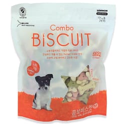 BOW WOW Combo Dog Biscuit 220g