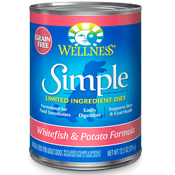 Wellness Simple Whitefish & Potato Formula for Dog 12.5oz