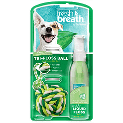 TropiClean Liquid Floss Triflossball 4 fl oz