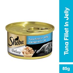 Sheba Can Cat Food Wet Food Tuna Fillet in Jelly 85g