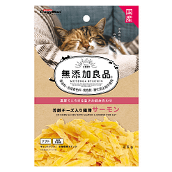 Non Add Chicken Slices with Salmon & Cheese Cat Treats 25g