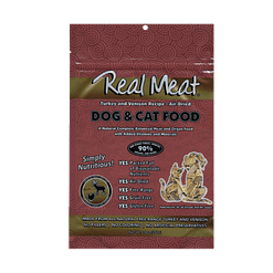 Real Meat Turkey & Venison Air-Dried Food 14oz