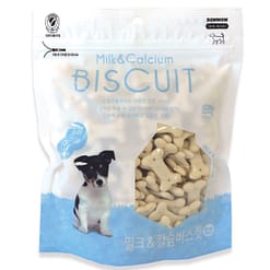 BOW WOW Milk & Calcium Dog Biscuit 220g