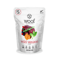 WOOF Freeze Dried Raw Venison Dog Treats 50g