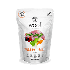 WOOF Freeze Dried Raw Wild Brushtail Dog 50g