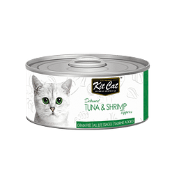 Kit Cat Deboned Tuna & Shrimp Toppers 80g