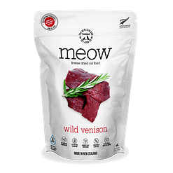 MEOW Freeze Dried Raw Wild Venison Cat Food 280g