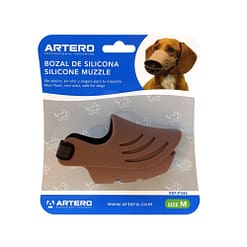 Artero Silicone Muzzles Coffee for Dogs