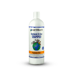 Earthbath Oatmeal & Aloe Fragrance Free Shampoo For Pets (2 Sizes)