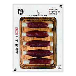 BOW WOW [Hansang Tteokgalbi] Duck Dog Dental Chew 80g