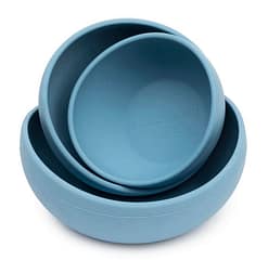 FuzzYard Life Silicone Bowl - French Blue