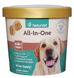 NaturVet All-In-One (4-IN-1 Support) for Dog 60ct