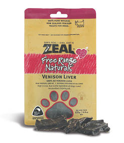 Zeal Free Range Naturals Venison Liver for Dog