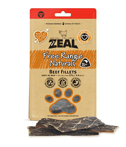 Zeal Free Range Naturals Beef Fillets for Dog