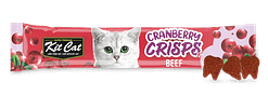 Kit Cat Cranberry Crisps Cat Treats - Beef