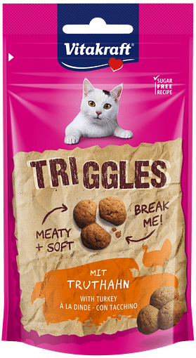 Vitakraft Triggles Turkey for cat 40g