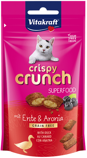 Vitakraft Crispy Crunch Duck & Aronia Cat Chew