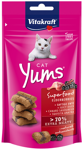 Vitakraft Cat Yums Superfood Elderberries 40g