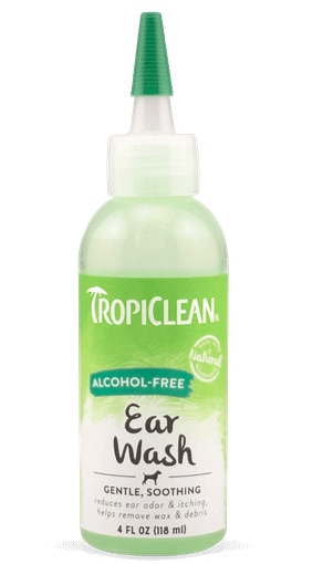 TropiClean Alcohol-Free Ear Wash 4 fl oz