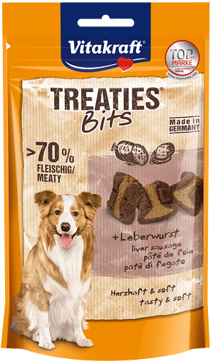 Vitakraft Dog Treaties Bits Liver Sausage 120g