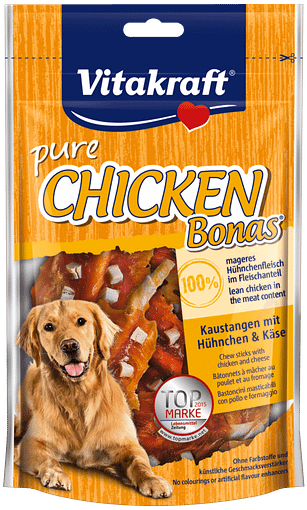 Vitakraft Chicken Bonas w Cheese 80g