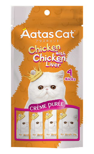 Aatas Cat Crème Purée Chicken with Chicken Liver