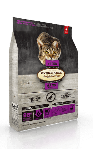 Oven-Baked Tradition Grain Free Duck Dry Cat Food