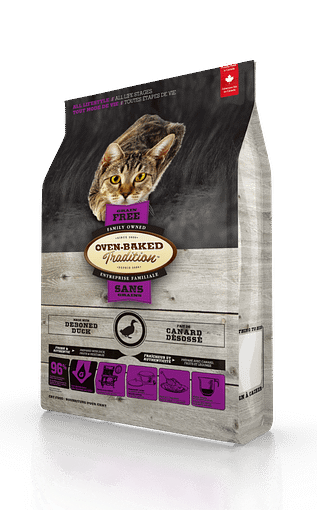 Oven-Baked Tradition Grain Free Duck Dry Cat Food